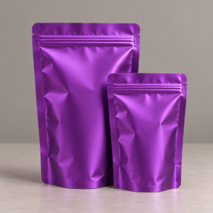 Bolsas doypack trilaminadas y aluminizados Morado (100 unidades)