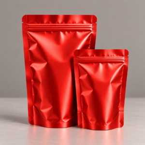 Bolsas doypack trilaminadas y aluminizados Rojo (100 unidades)