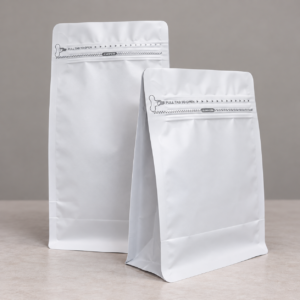 Bolsas para café de 8 sellos - Blanco (100 unidades)