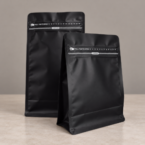 Bolsas para café de 8 sellos - Negro (1,000 unidades)