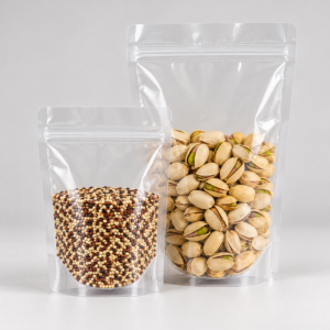 Bolsa doypack transparente (500 unidades)